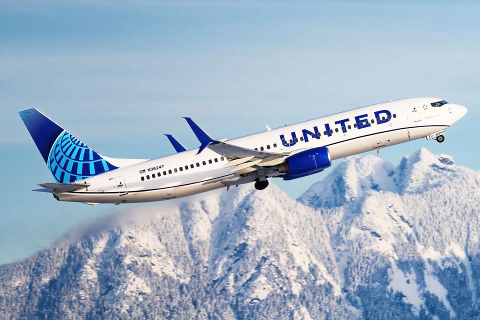 <p>Getty</p> United Airlines Boeing 737 -- stock image