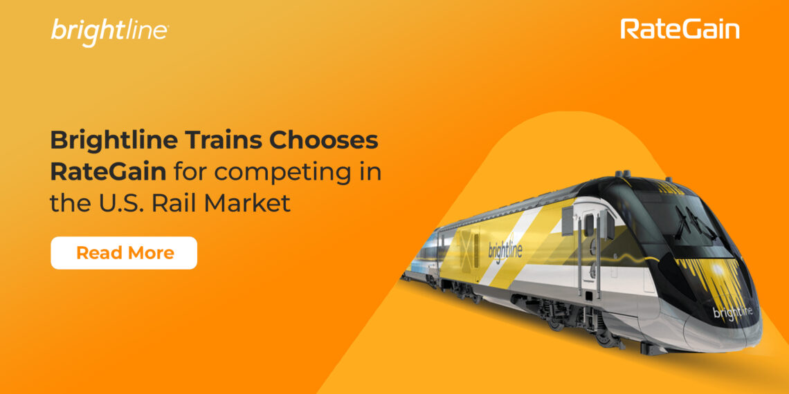 Brightline Trains Partners with RateGains AirGain for Rail Pricing Intelligence - Travel News, Insights & Resources.