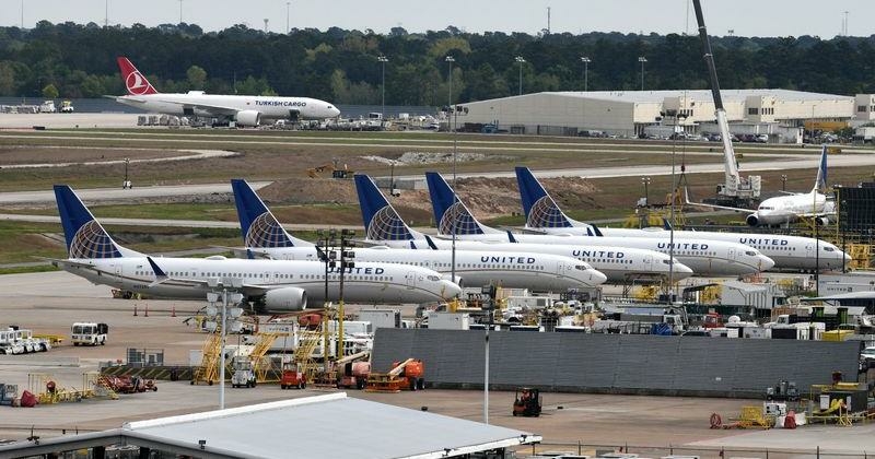 FILE PHOTO United Airlines planes including a Boeing 737 MAX - Travel News, Insights & Resources.