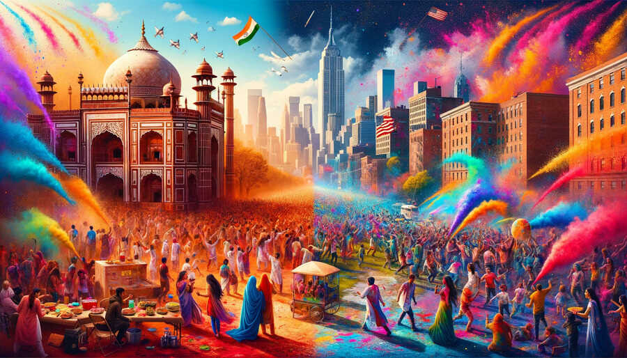 Holi festival of colours from the USA to India and - Travel News, Insights & Resources.