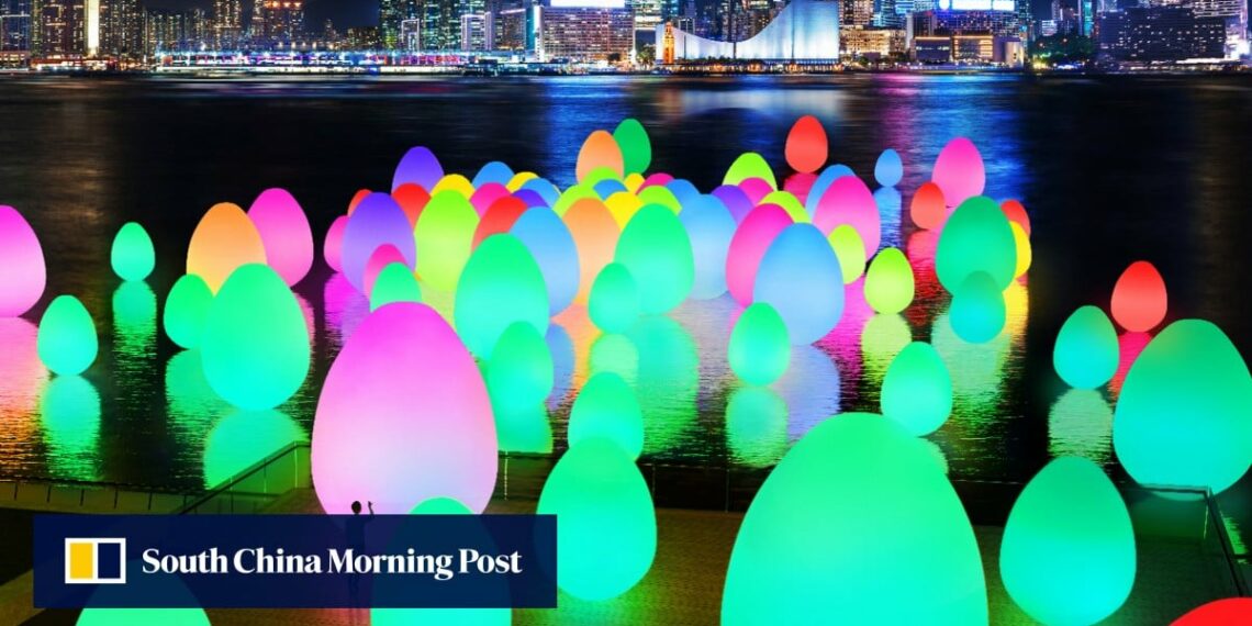 Hong Kong cracks on with ‘Art March as colourful ‘eggs - Travel News, Insights & Resources.