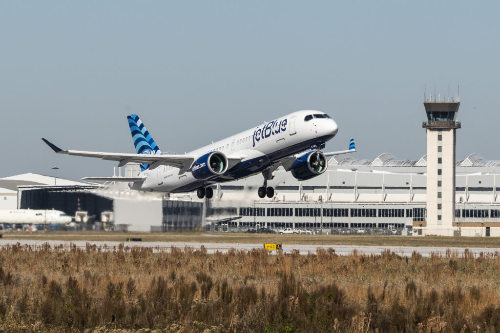 JetBlue A220 Takeoff - Travel News, Insights & Resources.