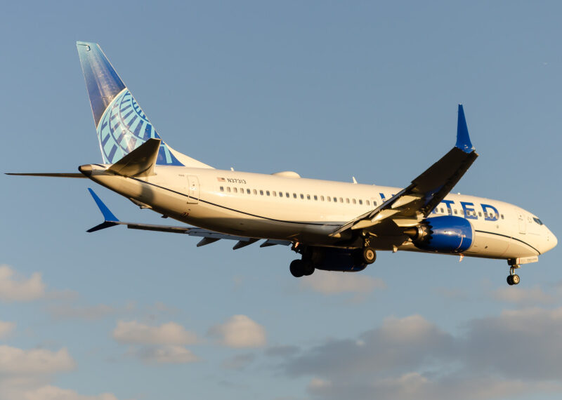 N37313 United Airlines Boeing 737 MAX 8 by Dylan Campbell - Travel News, Insights & Resources.