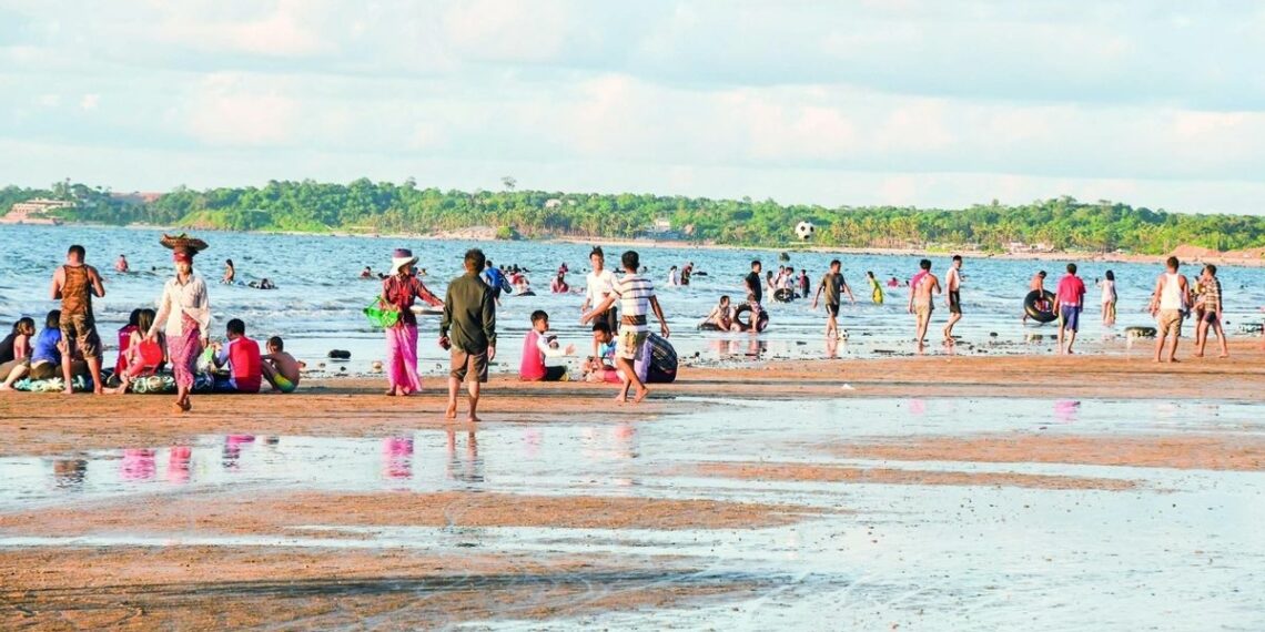Ngwetaung Beach Sees Tourism Spike in February 2024 Attracts Over - Travel News, Insights & Resources.