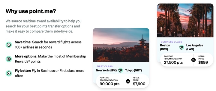 Pointme x American Express Membership Rewards Free Award Flight Search - Travel News, Insights & Resources.