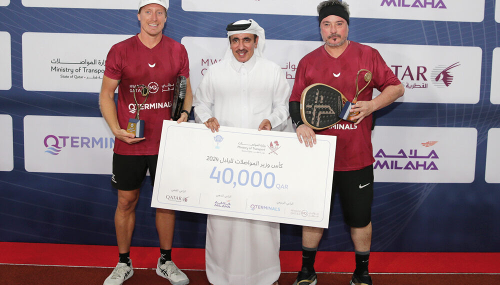 Qatar Airways wins Minister of Transport 3rd Padel Cup - Travel News, Insights & Resources.