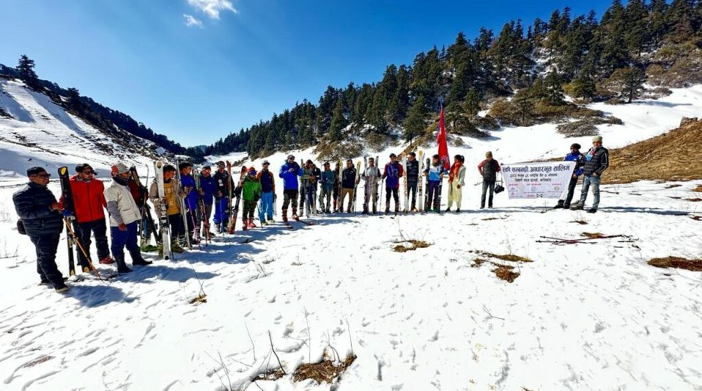 Ski training begins in Kalikot OnlineKhabar English News - Travel News, Insights & Resources.