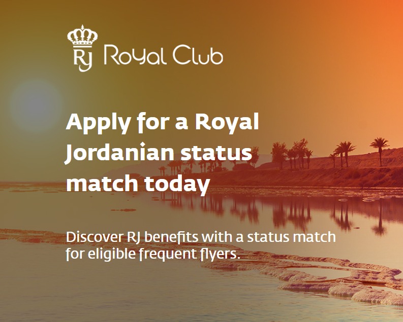 Statusmatch mit einem kleinen Haken bei der Oneworld Airline Royal Jordanian - Travel News, Insights & Resources.