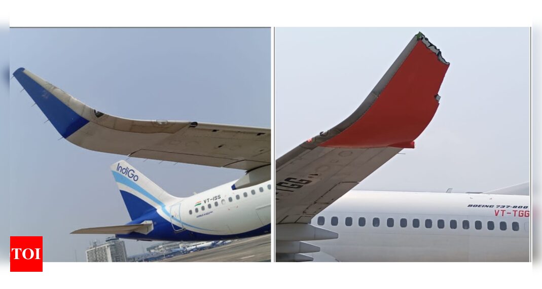 Taxiing IndiGo aircraft grazes against stationary AI Express plane DGCA - Travel News, Insights & Resources.
