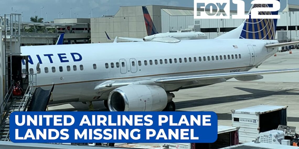 United Airlines Boeing plane missing panel lands in Medford - Travel News, Insights & Resources.