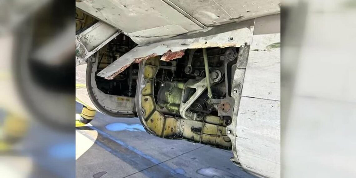United Airlines discovers missing panel after landing - Travel News, Insights & Resources.