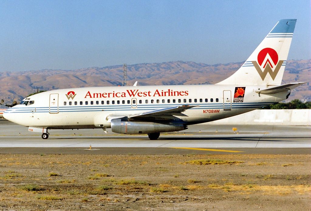 America West Airlines Boeing 737-112
