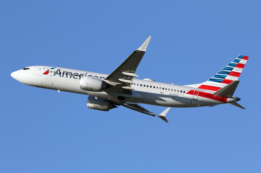 The American Airlines plane was a Boeing 737, and its design features two seats on the left side that offer partial or no window access.