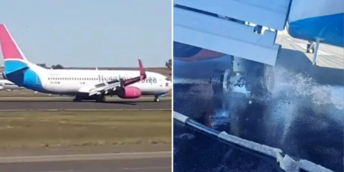 Boeing 737 Loses Wheel During Takeoff Smoke Billows From Packed - Travel News, Insights & Resources.