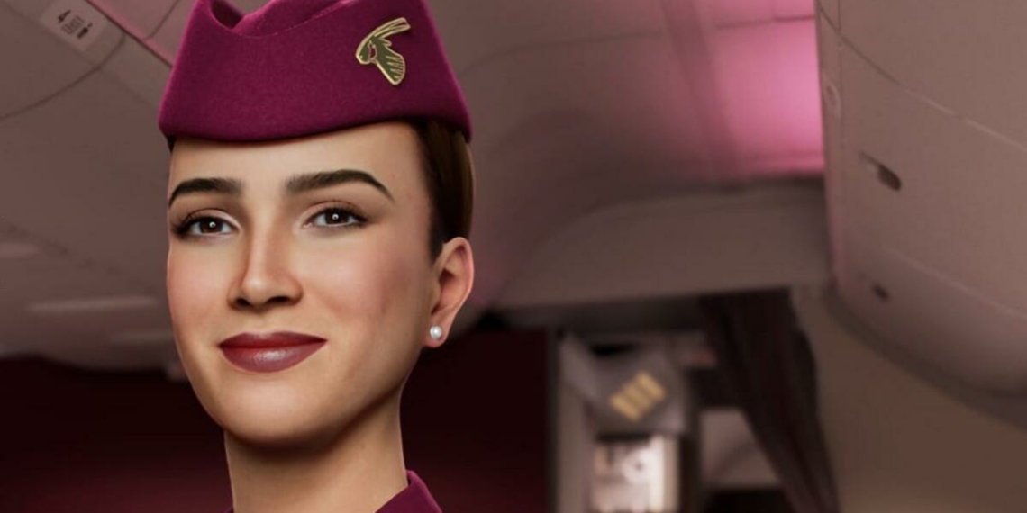 Dubai Meet worlds first human like AI cabin crew by Qatar.com - Travel News, Insights & Resources.