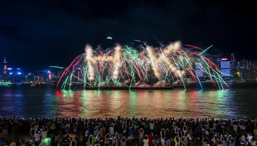 Fireworks and light display for Labour Day Golden Week six - Travel News, Insights & Resources.