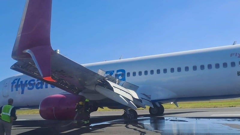 FlySafair Boeing 737 800 loses wheel on take off Johannesburg Airport safely - Travel News, Insights & Resources.