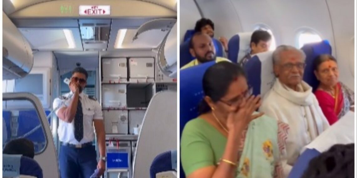 IndiGo pilots mother tears up after his special announcement on - Travel News, Insights & Resources.