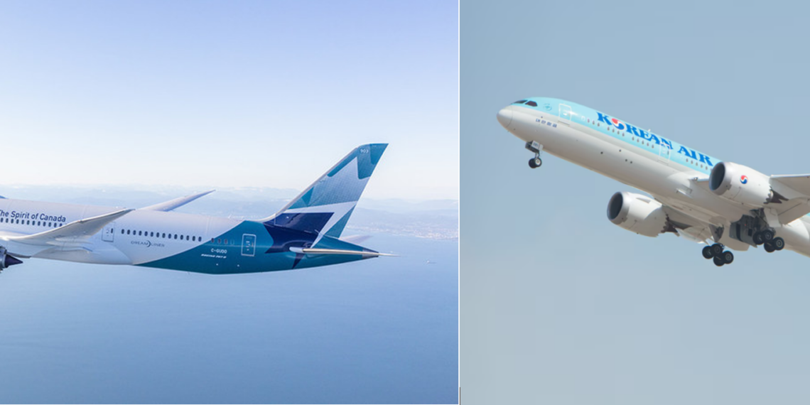 Korean Air and Westjet deepen codeshare ties Economy Class - Travel News, Insights & Resources.