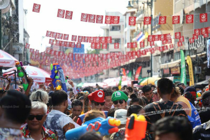 Long Songkran generated B140bn in tourism income