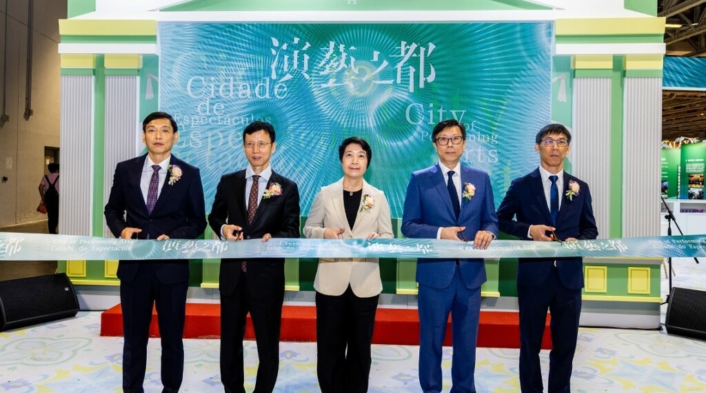 Macao Pavilion “City of Performing Arts” inaugurated at the Macao international Travel (Industry) Expo