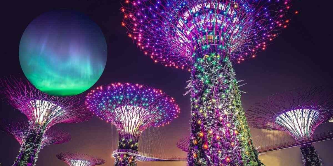Soon Witness The Magnificence Of Northern Lights In Singapores Gardens - Travel News, Insights & Resources.