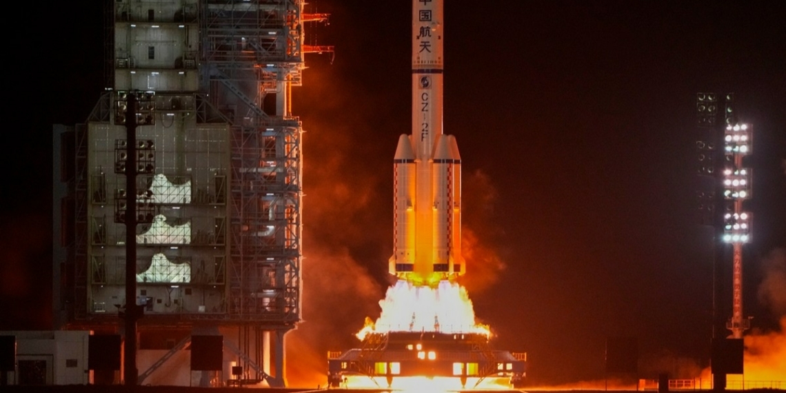 Stunning footage shows Chinas Shenzhou 18 mission launch from the air - Travel News, Insights & Resources.