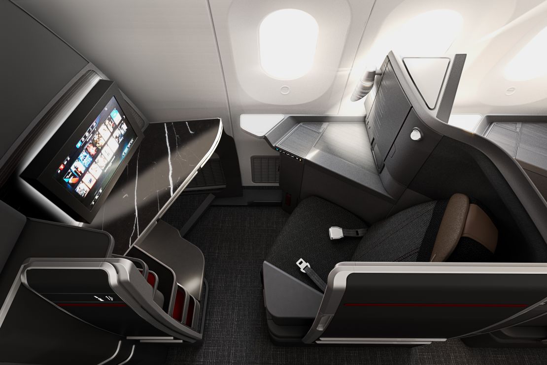 American Airlines Flagship Suite Preferred seat on the new Boeing 787-9 Dreamliner.