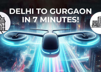 Delhi To Gurugram in 7 minutes by Air Taxi Check.cms - Travel News, Insights & Resources.