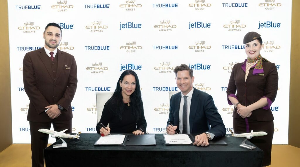 JetBlue and Etihad announces loyalty partnership LARA - Travel News, Insights & Resources.