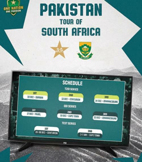 PCB unveils South Africa tour schedule - Travel News, Insights & Resources.