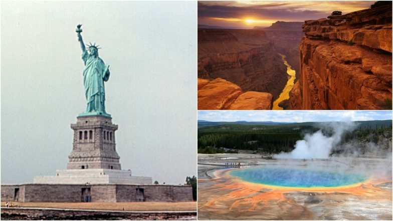 Top Tourist Attractions in the United States: From Grand Canyon to Yellowstone National Park, 5 Places in US To Know About on National Tourism Day | 🏖️ LatestLY
