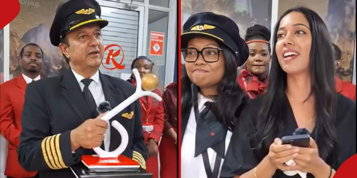 Video Passengers crew in tears as KQ pilot retires after - Travel News, Insights & Resources.