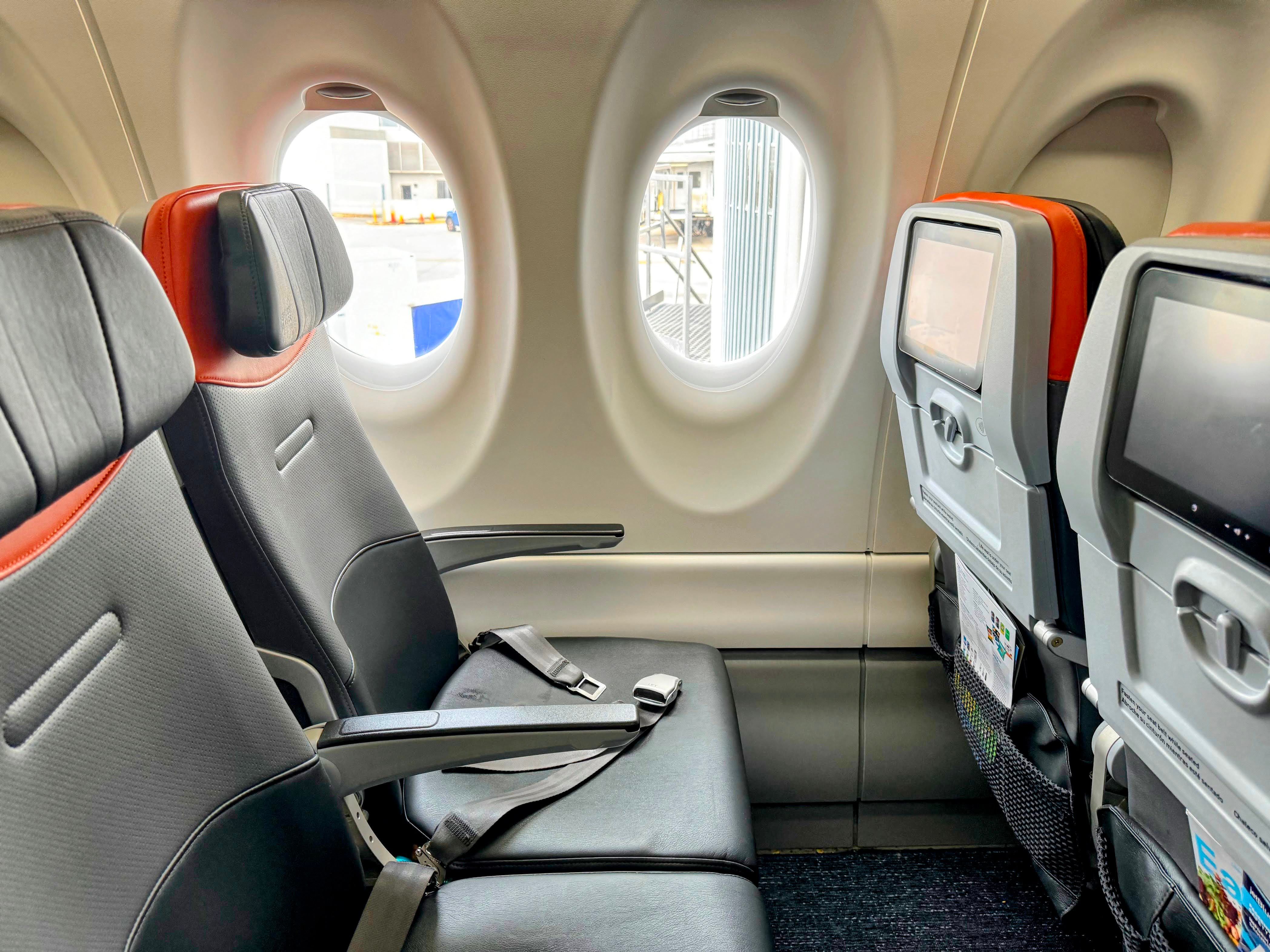 Even More Space seating on JetBlue's Airbus A220s