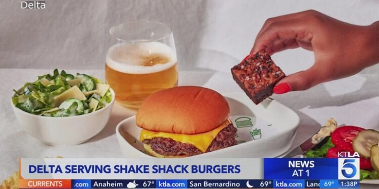 Delta Air Lines Teams Up With Shake Shack For First - Travel News, Insights & Resources.