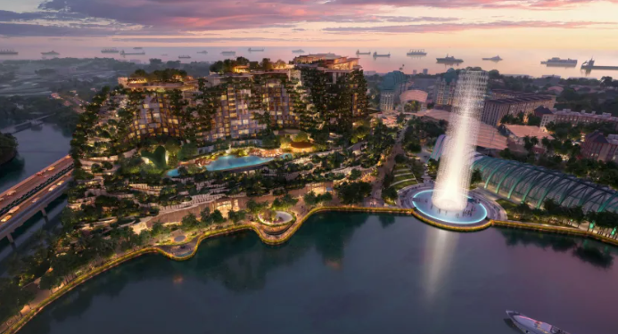 Resorts World Sentosa breaks ground on mega waterfront with 88m light - Travel News, Insights & Resources.