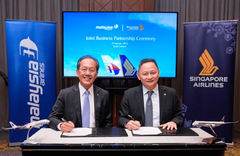 Malaysia Airlines and Singapore Airlines Formalize its Joint Business Agreement to Strengthen New Co...